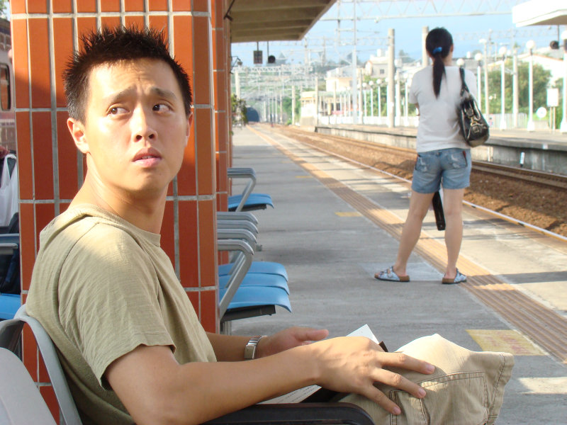 台灣鐵路旅遊攝影山線鐵路台中縣后里火車站攝影照片2