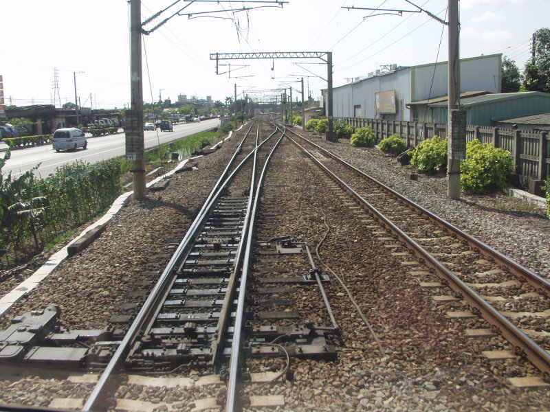 台灣鐵路旅遊攝影山線鐵路台中縣王田成功火車站建築外觀攝影照片5