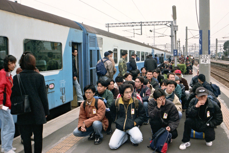 台灣鐵路旅遊攝影山線鐵路台中縣王田成功火車站成功嶺大專集訓寒訓攝影照片8