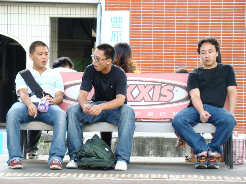 台灣鐵路旅遊攝影山線鐵路豐原火車站2007-2008攝影照片32