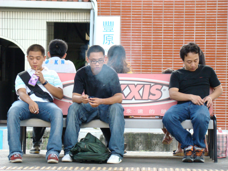 台灣鐵路旅遊攝影山線鐵路豐原火車站2007-2008攝影照片33