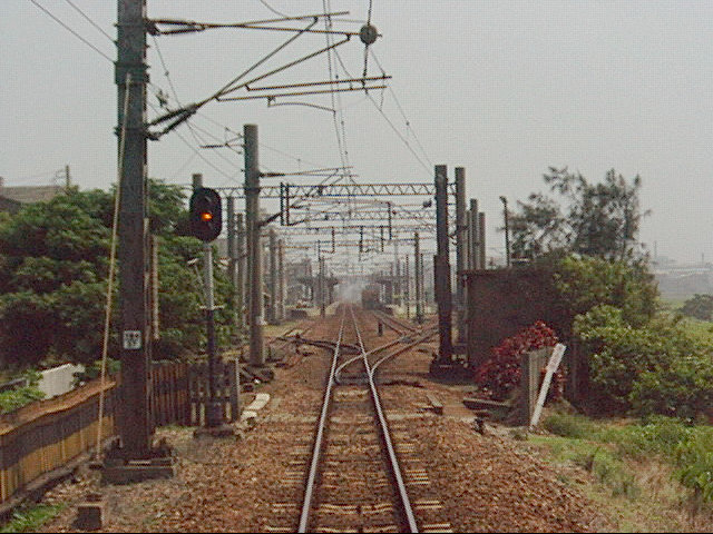 台灣鐵路旅遊攝影海線鐵路台中港火車站至龍井火車站1999年攝影照片11