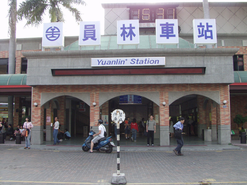 台灣鐵路旅遊攝影縱貫線員林火車站攝影照片46