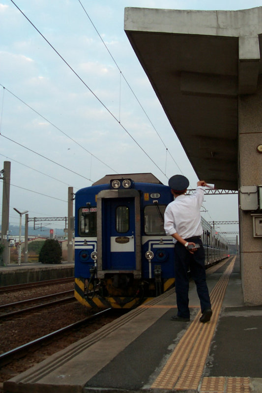 台灣鐵路旅遊攝影追分火車站2000年1月22日攝影照片11