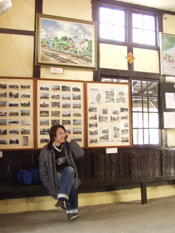 台灣鐵路旅遊攝影追分火車站候車室攝影照片25