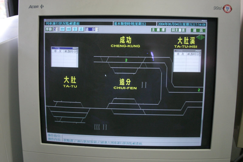 台灣鐵路旅遊攝影追分火車站售票口以及站長室攝影照片49