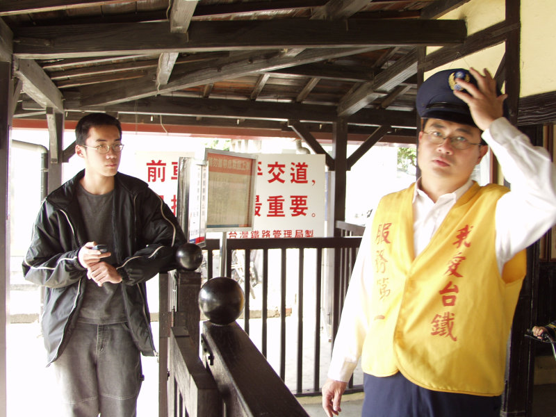 台灣鐵路旅遊攝影追分火車站工作夥伴攝影照片34