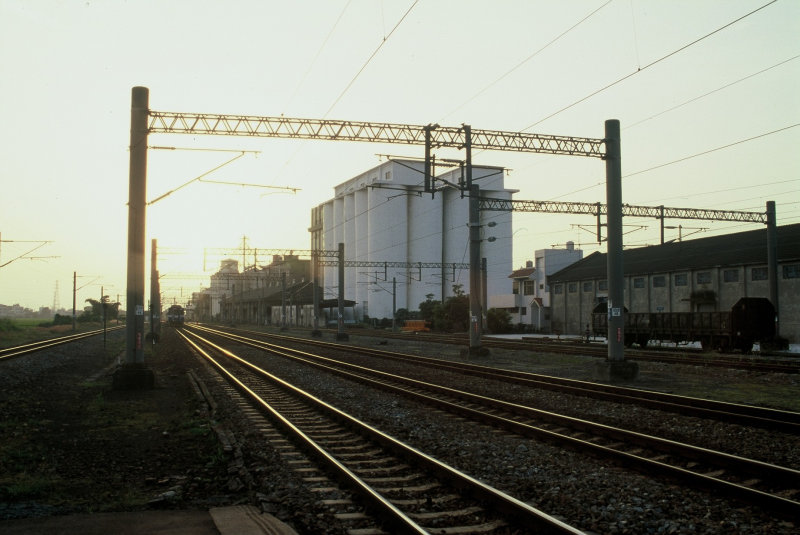 台灣鐵路旅遊攝影追分火車站建築攝影記錄2000年攝影照片18