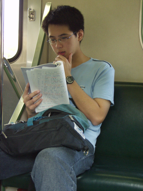 台灣鐵路旅遊攝影電車-區間車旅客特寫2002攝影照片18