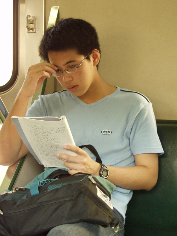 台灣鐵路旅遊攝影電車-區間車旅客特寫2002攝影照片19