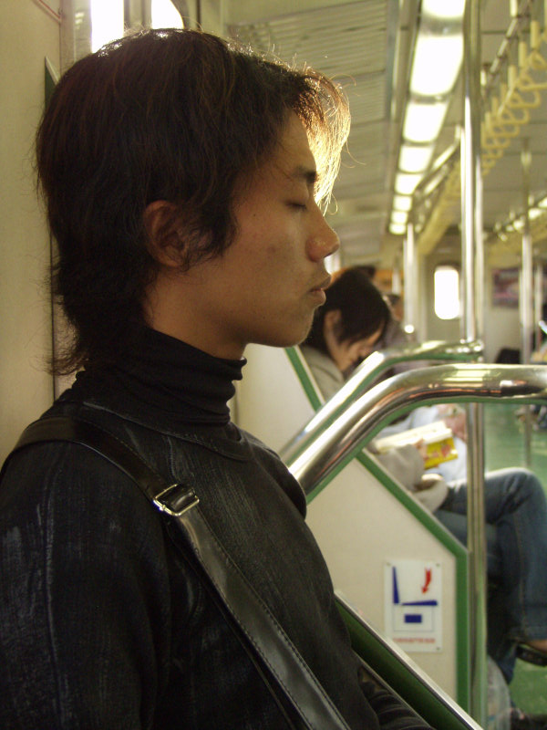 台灣鐵路旅遊攝影電車-區間車旅客特寫2003攝影照片27