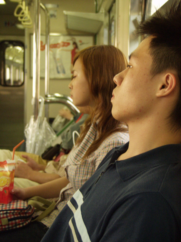 台灣鐵路旅遊攝影電車-區間車旅客特寫2003攝影照片67