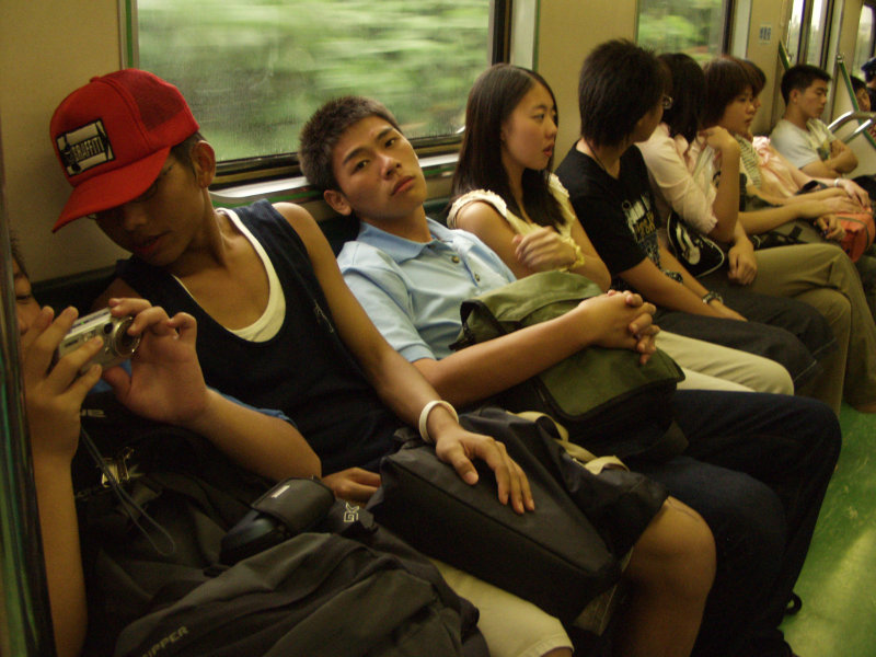 台灣鐵路旅遊攝影電車-區間車旅客特寫2003攝影照片78