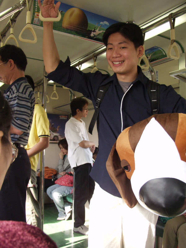 台灣鐵路旅遊攝影電車-區間車旅客特寫2003攝影照片90