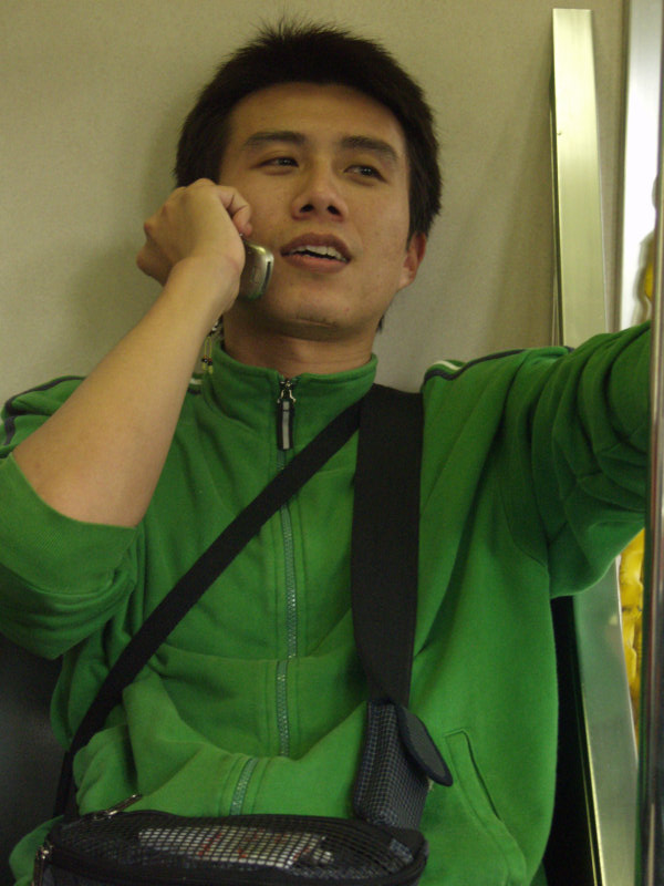 台灣鐵路旅遊攝影電車-區間車旅客特寫2004攝影照片87