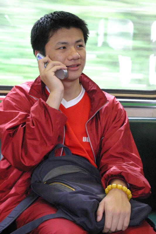 台灣鐵路旅遊攝影電車-區間車旅客特寫2005攝影照片7
