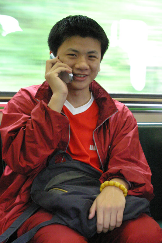 台灣鐵路旅遊攝影電車-區間車旅客特寫2005攝影照片10