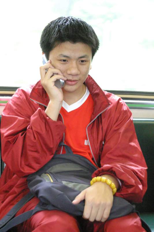 台灣鐵路旅遊攝影電車-區間車旅客特寫2005攝影照片14