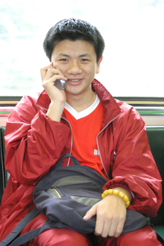 台灣鐵路旅遊攝影電車-區間車旅客特寫2005攝影照片15