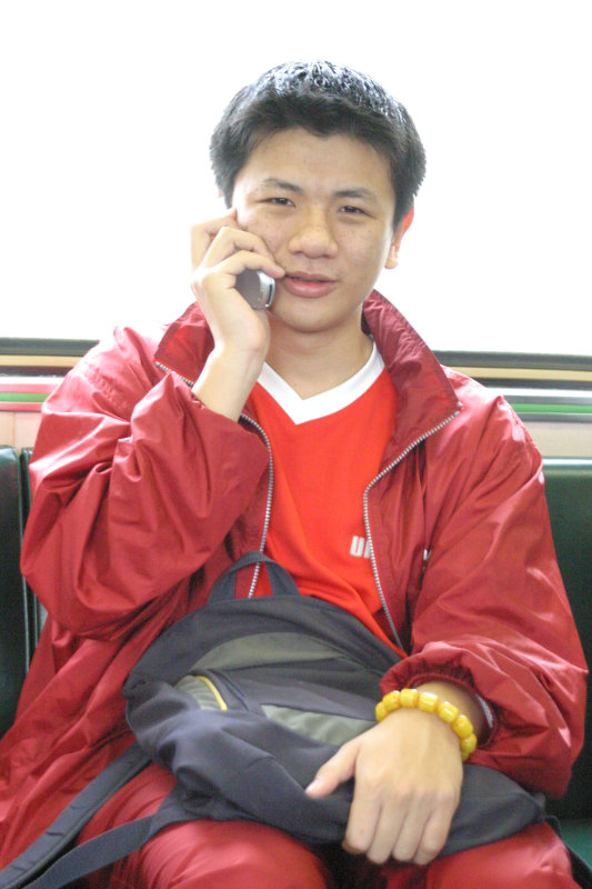 台灣鐵路旅遊攝影電車-區間車旅客特寫2005攝影照片17