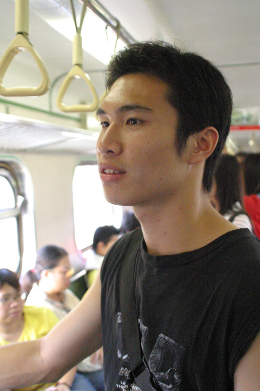台灣鐵路旅遊攝影電車-區間車旅客特寫2005攝影照片31