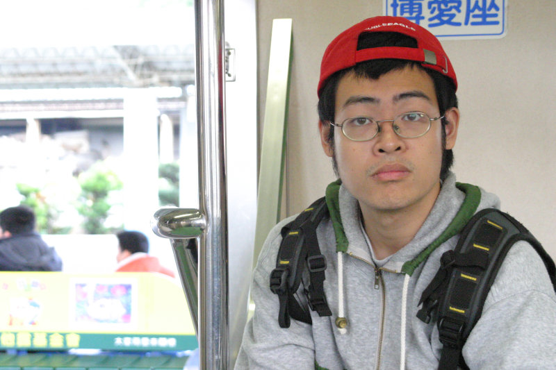 台灣鐵路旅遊攝影電車-區間車旅客特寫2005攝影照片64