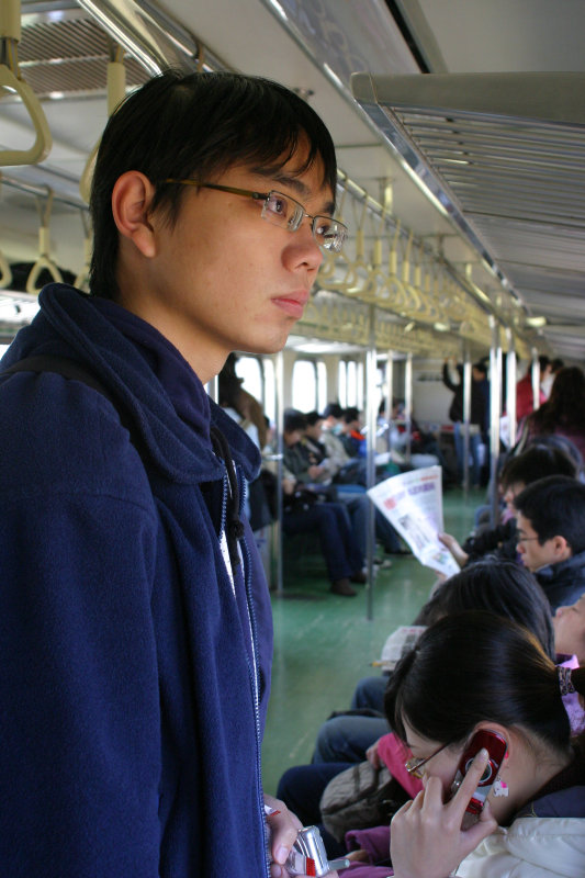 台灣鐵路旅遊攝影電車-區間車旅客特寫2005攝影照片173
