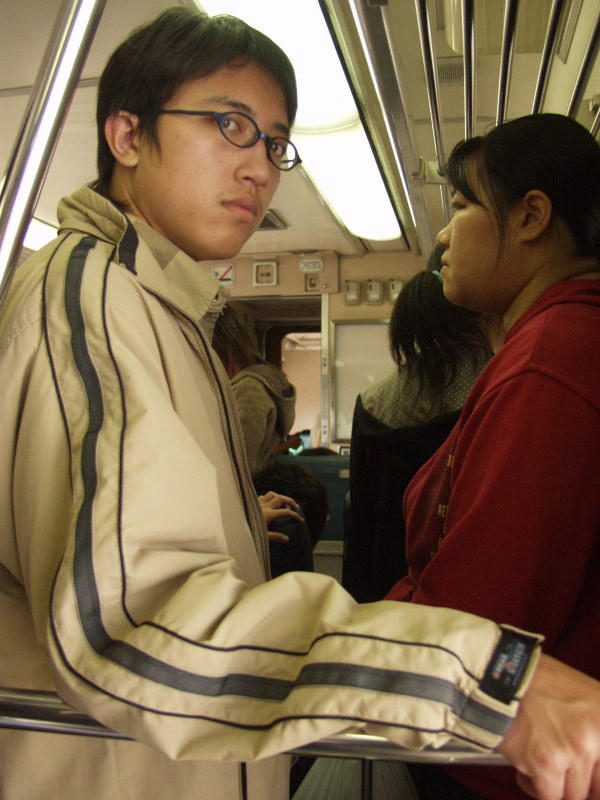 台灣鐵路旅遊攝影電車-區間車旅客特寫2005攝影照片252
