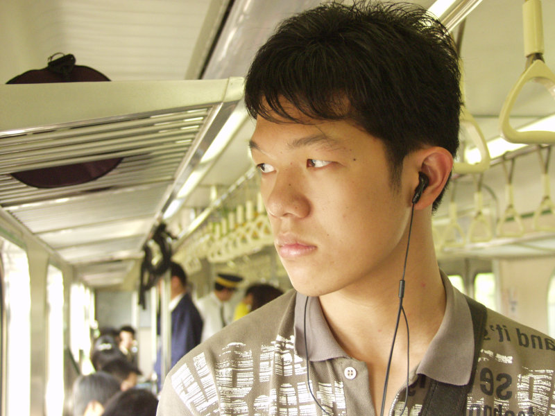 台灣鐵路旅遊攝影電車-區間車旅客特寫2005攝影照片254