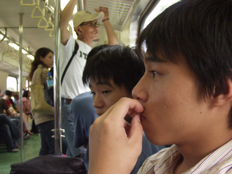台灣鐵路旅遊攝影電車-區間車旅客特寫2005攝影照片274