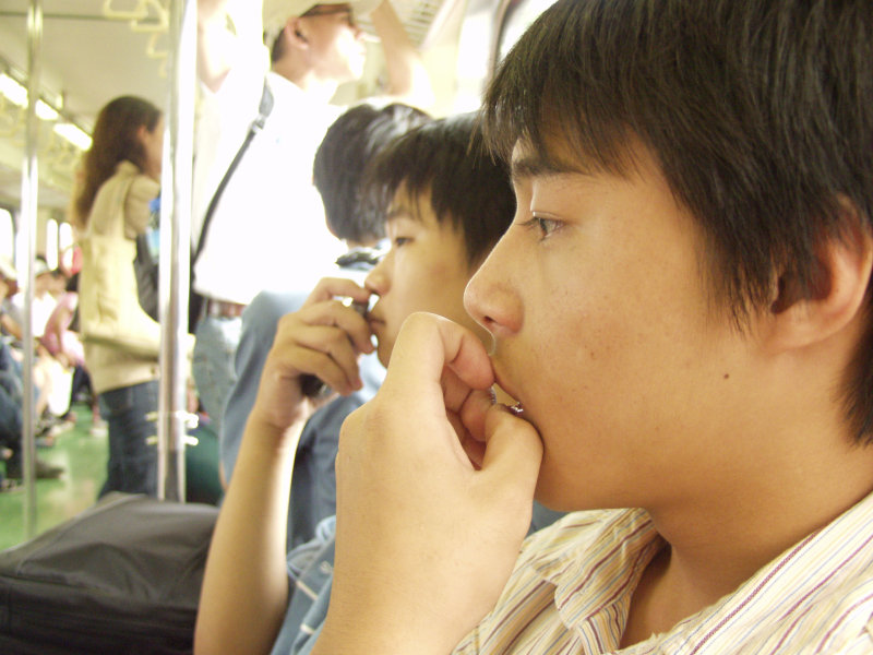 台灣鐵路旅遊攝影電車-區間車旅客特寫2005攝影照片275