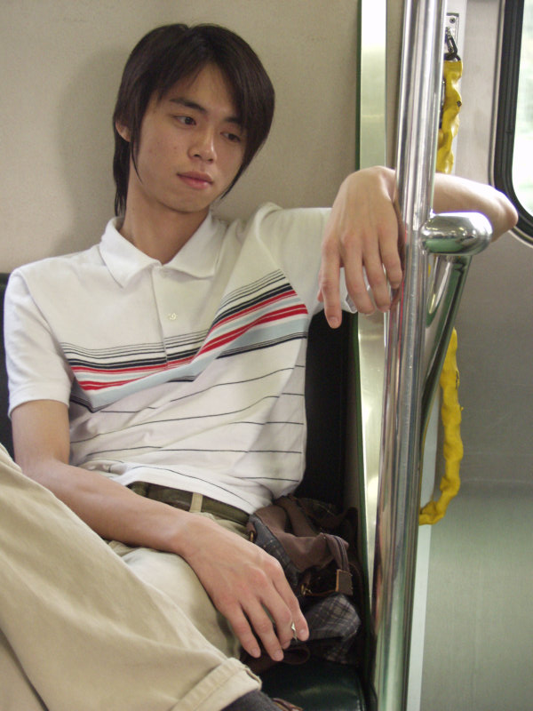 台灣鐵路旅遊攝影電車-區間車旅客特寫2005攝影照片291
