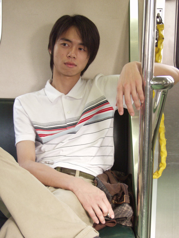 台灣鐵路旅遊攝影電車-區間車旅客特寫2005攝影照片292