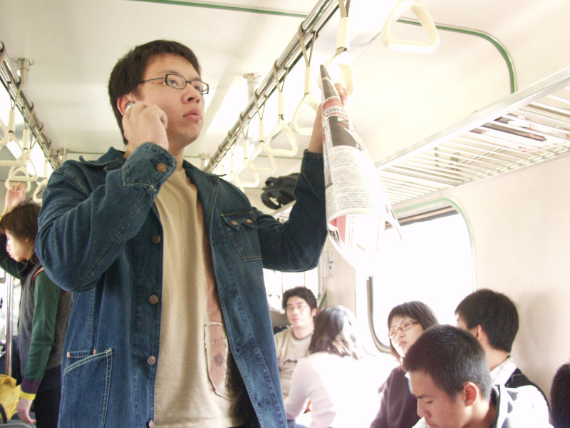台灣鐵路旅遊攝影電車-區間車旅客特寫2006攝影照片70