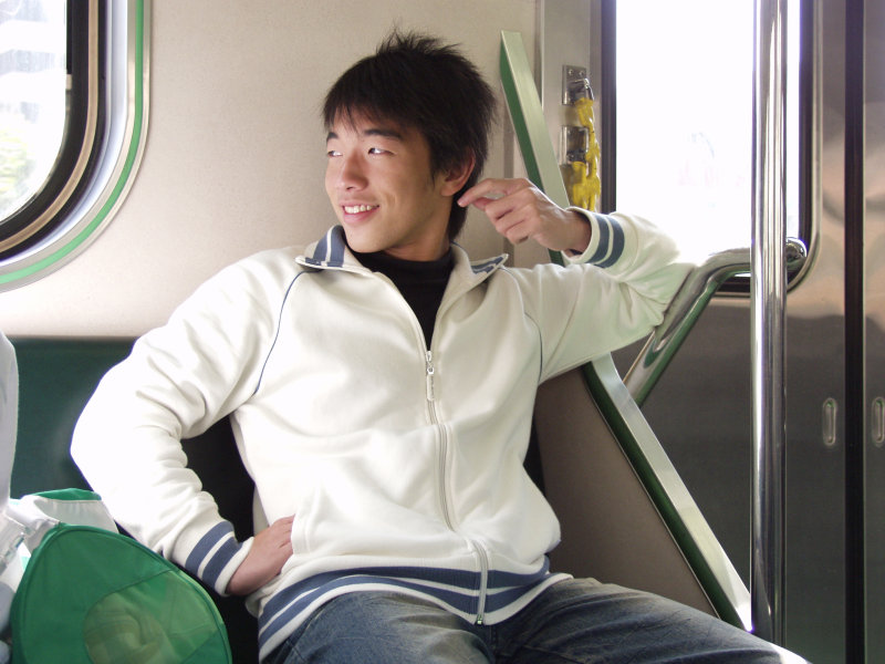 台灣鐵路旅遊攝影電車-區間車旅客特寫2006攝影照片73