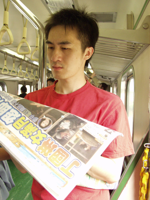台灣鐵路旅遊攝影電車-區間車旅客特寫2006攝影照片85