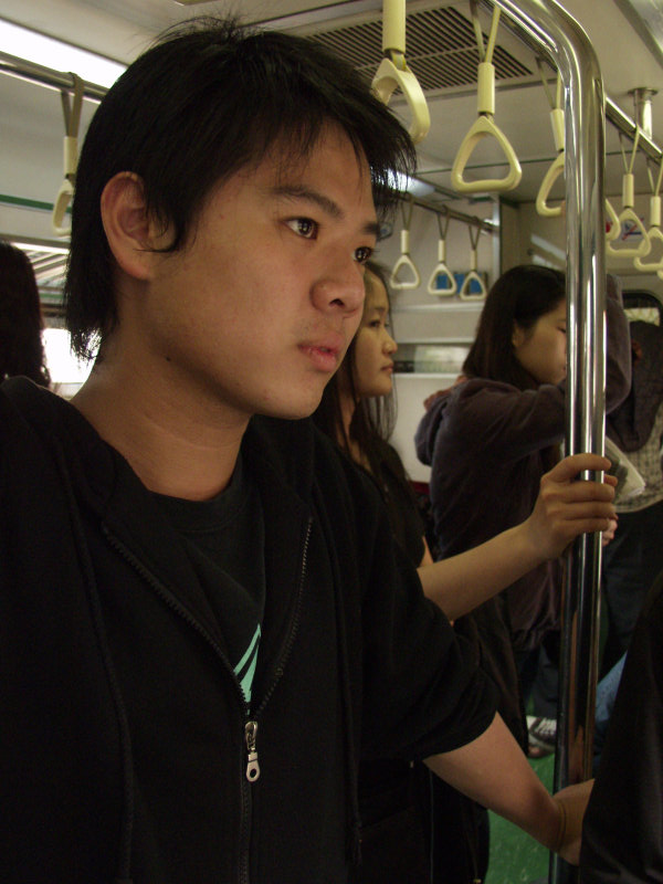 台灣鐵路旅遊攝影電車-區間車旅客特寫2006攝影照片86