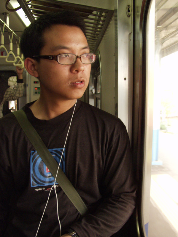台灣鐵路旅遊攝影電車-區間車旅客特寫2006攝影照片89