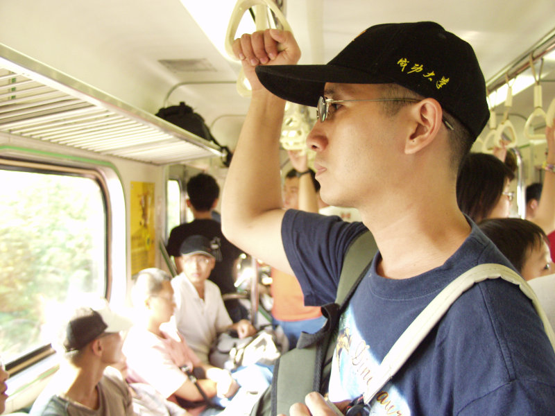 台灣鐵路旅遊攝影電車-區間車旅客特寫2006攝影照片152