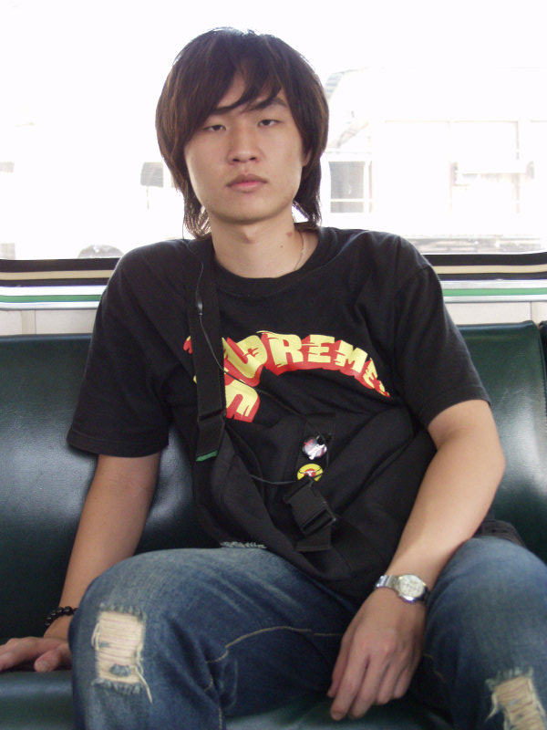 台灣鐵路旅遊攝影電車-區間車旅客特寫2006攝影照片194