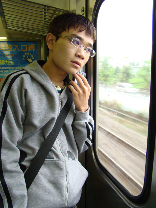 台灣鐵路旅遊攝影電車-區間車旅客特寫2007攝影照片18