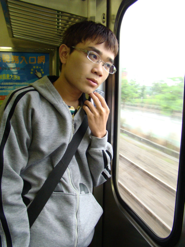 台灣鐵路旅遊攝影電車-區間車旅客特寫2007攝影照片20