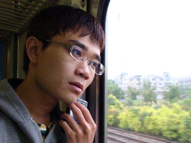 台灣鐵路旅遊攝影電車-區間車旅客特寫2007攝影照片23