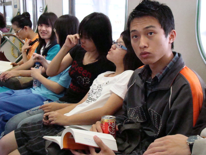 台灣鐵路旅遊攝影電車-區間車旅客特寫2007攝影照片29