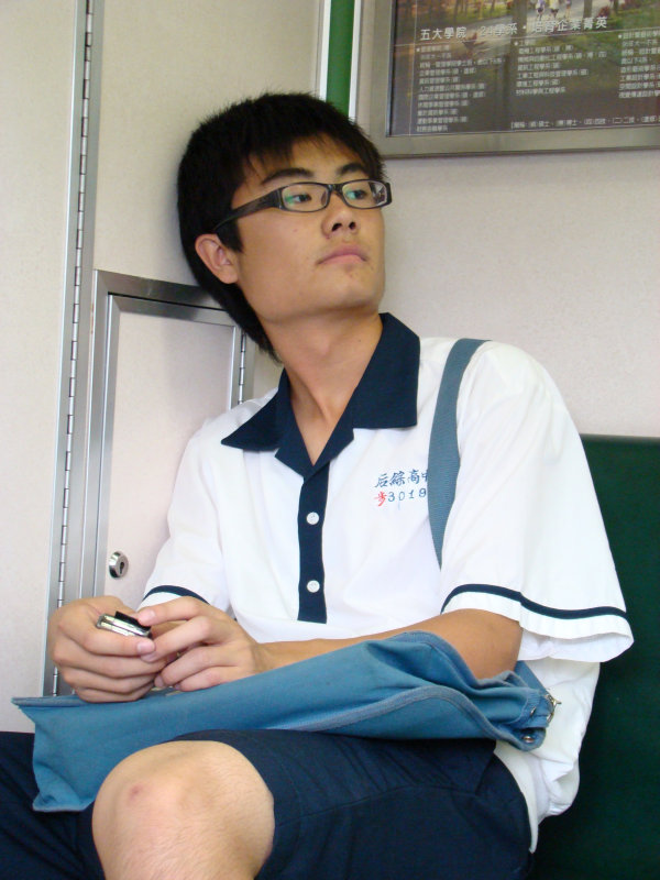 台灣鐵路旅遊攝影電車-區間車旅客特寫2007攝影照片43