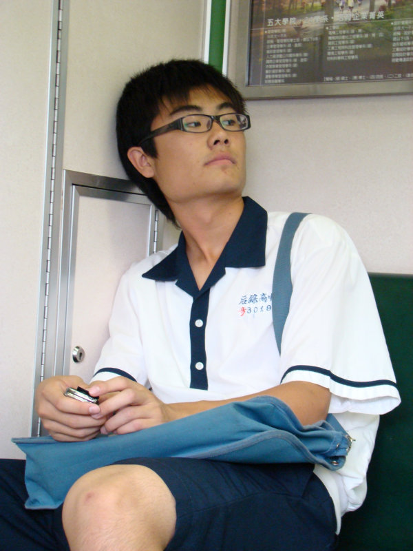 台灣鐵路旅遊攝影電車-區間車旅客特寫2007攝影照片44