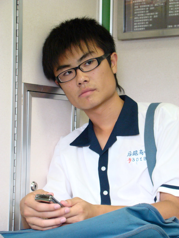 台灣鐵路旅遊攝影電車-區間車旅客特寫2007攝影照片48