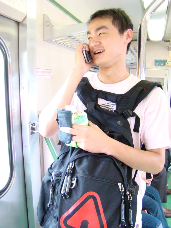 台灣鐵路旅遊攝影電車-區間車旅客特寫2007攝影照片54