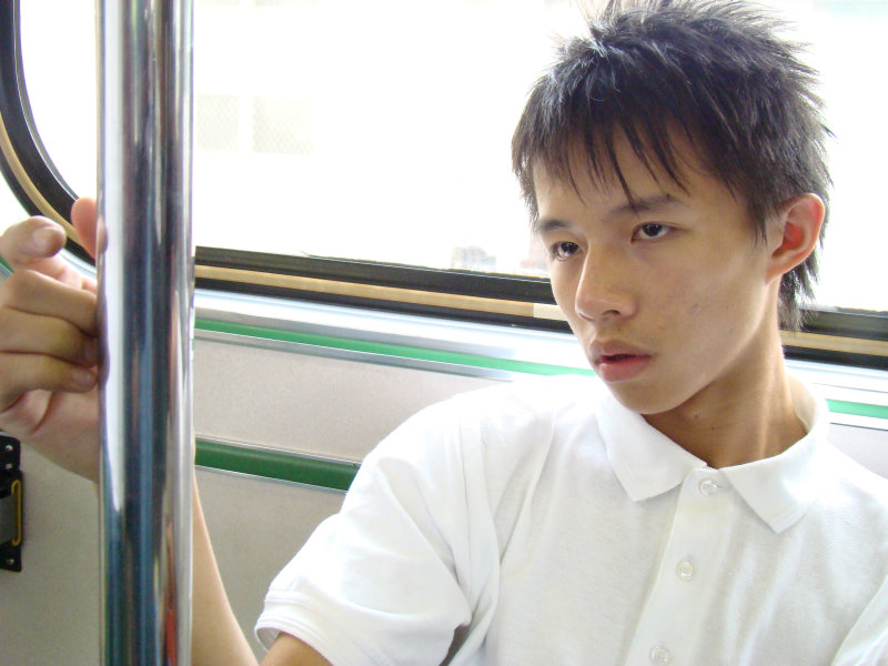 台灣鐵路旅遊攝影電車-區間車旅客特寫2007攝影照片57
