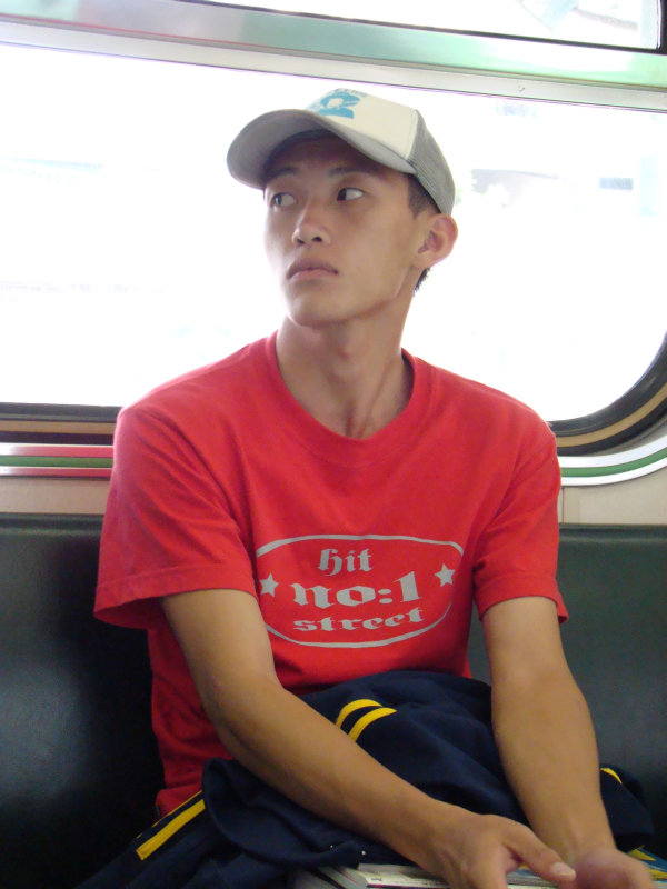 台灣鐵路旅遊攝影電車-區間車旅客特寫2007攝影照片84